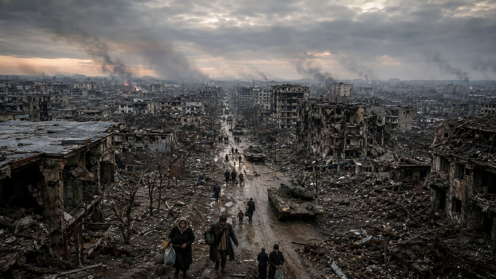 grozny chechen war destruction