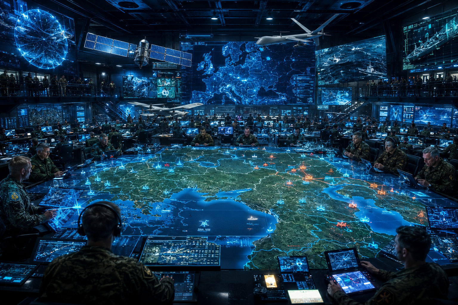 nato ai command center russian military monitoring